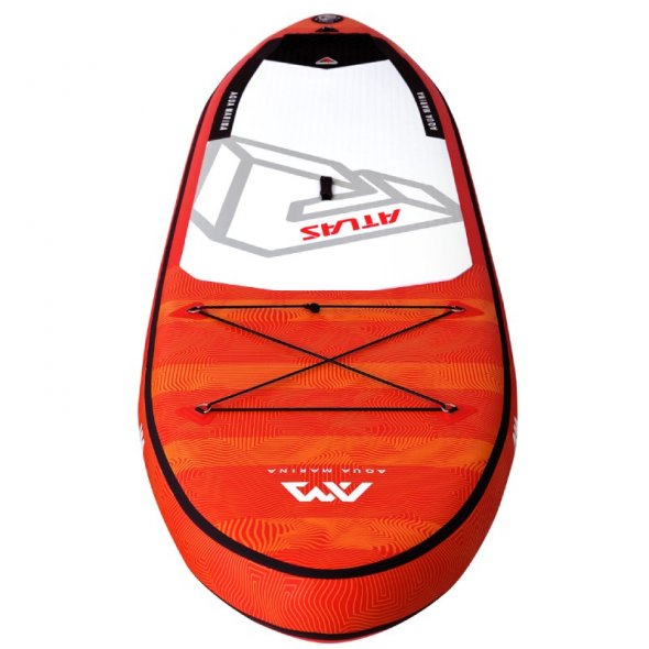 φουσκωτό sup triron aqua marina όλο το sup από μπροστά προς τα πίσω