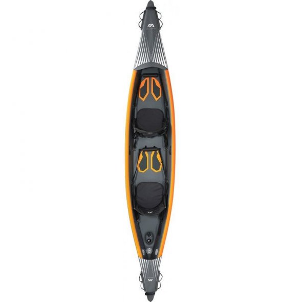 φουσκωτό kayak tomahawk 2 θέσεις aqua marina απο πάνω