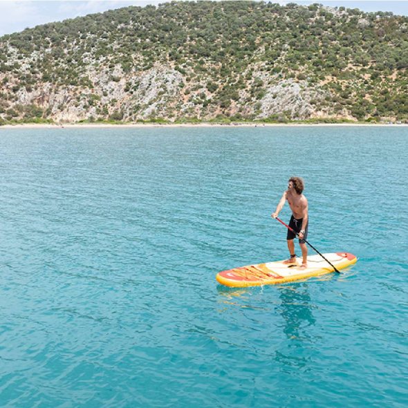 ΦΟΥΣΚΩΤΟ SUP FUSION 330Χ81Χ15CM MOL.SAND 28343 AQUA MARINA