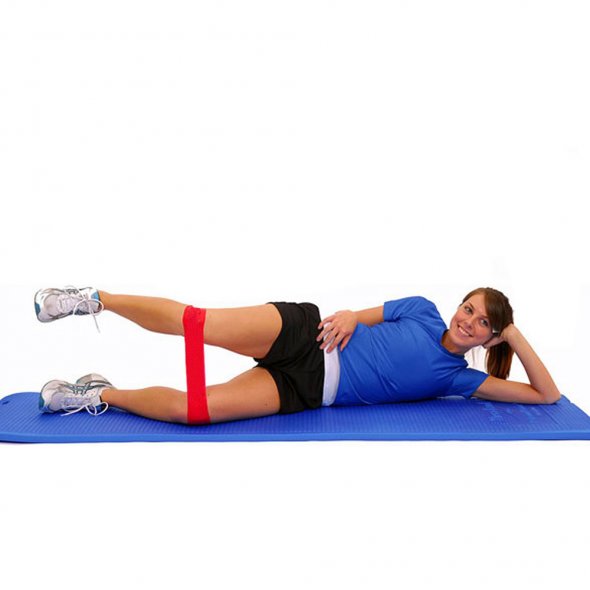 exercise theraband red band medium 45.5cm