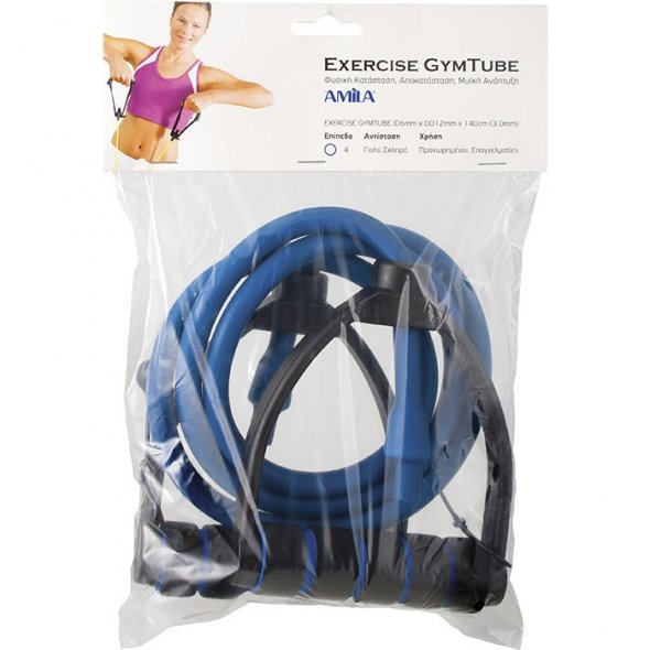 λάστιχο aerobic gym tube πολύ σκληρό 48108 amila  