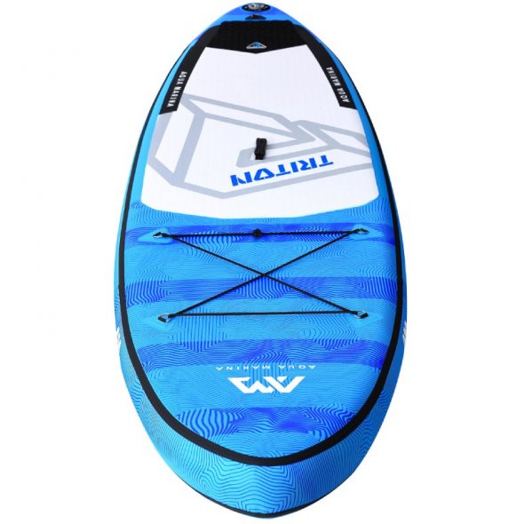 φουσκωτό sup triton aqua marina όλο το sup από μπροστά προς τα πίσω