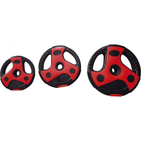 μπάρα body pump set amila με πλαστικοποιημένα βάρη, βάρους 17,5kg