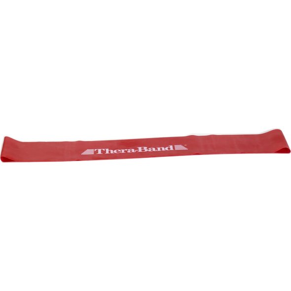 exercise theraband red band medium 45.5cm only loop