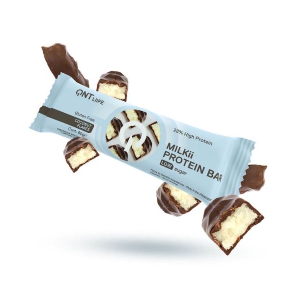 Μπάρα Πρωτεΐνης 28% Milkii Protein Bar 60gr Coconut Flakes QNT