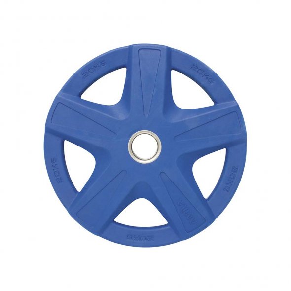 Δίσκος με Επένδυση Λάστιχου 50mm 20kg 84574 Amila