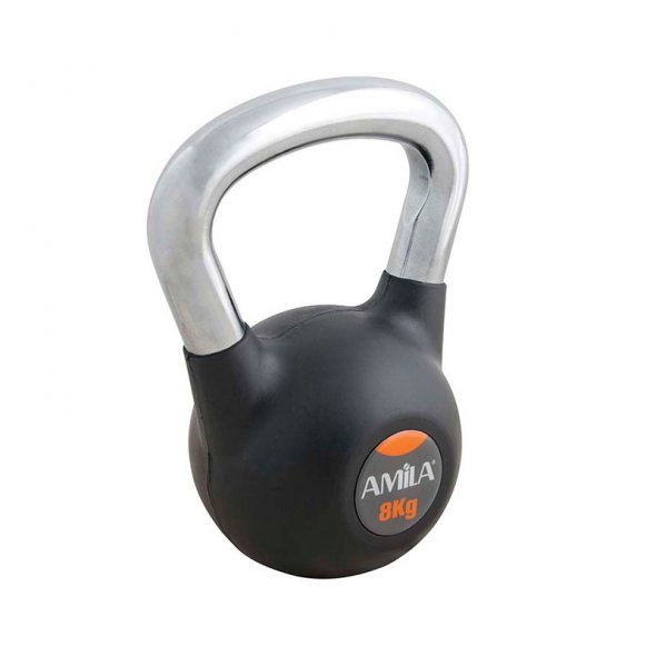 Kettlebell 8kg με Λάστιχο Amila 44496