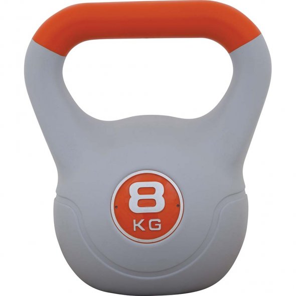 kettlebell με επένδυση βινυλίου 8kg 84693 amila