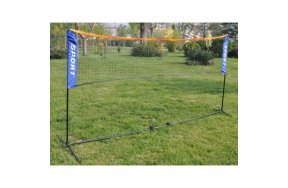 Σετ ορθοστατες  & δίχτυ Badminton Amila 42768