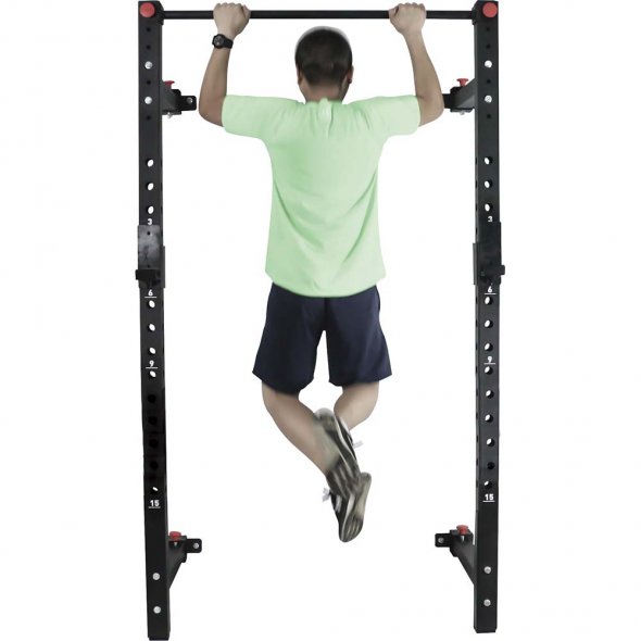 wall mountable foldable squat rack έλξεις
