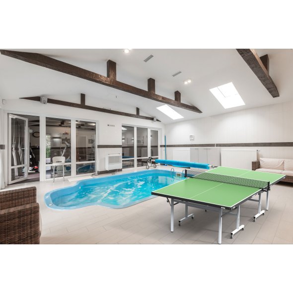 ΤΡΑΠΕΖΙ PING PONG ΕΣΩΤΕΡΙΚΟ ΠΡΑΣΙΝΟ HOBB 42851 STAG