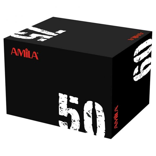 Κουτί Crossfit Soft Plyo Box 50x60x75cm AMILA