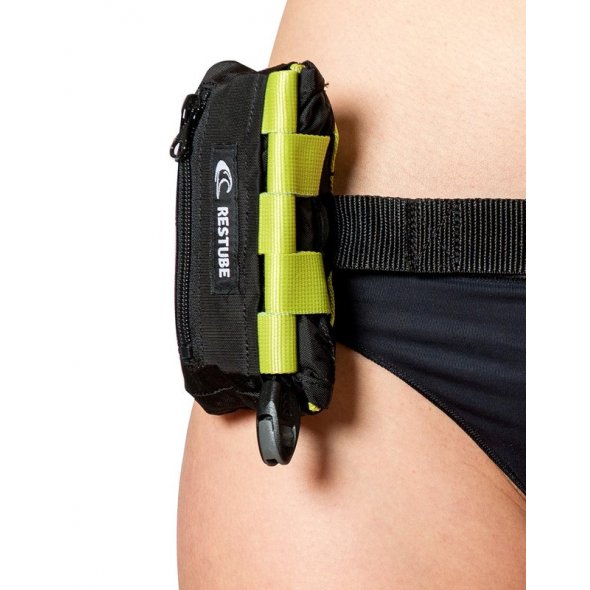 restube sports lime εφαρμογή σε γυναίκα