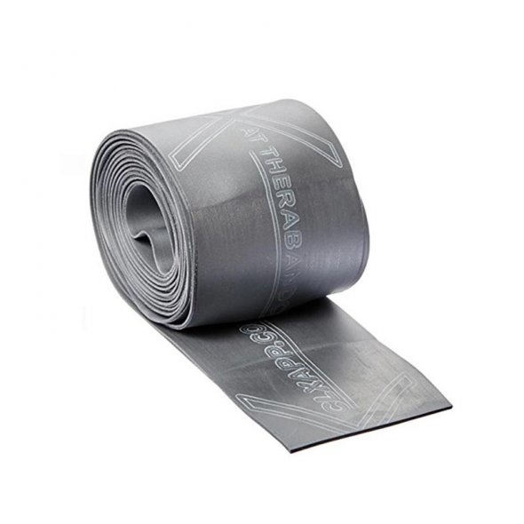 theraband heavy μαύρο κορδέλα με θηλιές