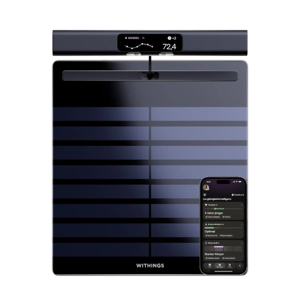 Έξυπνη Ζυγαριά Υγείας Body Scan 2 Black Withings