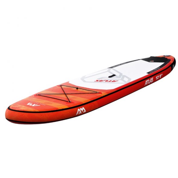 φουσκωτό sup triron aqua marina από πάνω και στο πλάι