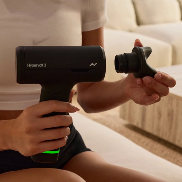 ΠΙΣΤΟΛΙ ΜΑΣΑΖ HYPERVOLT 3 EU BLACK HYPERICE