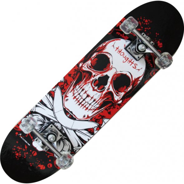 skeatboard blody skull nexteme το skate