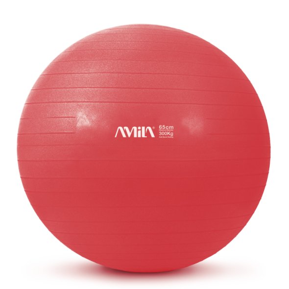 mpala-gimnastikis-amila-gymball-65cm-kokkini