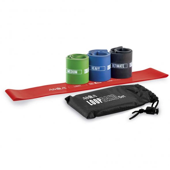 set λάστιχα γυμναστικής amila