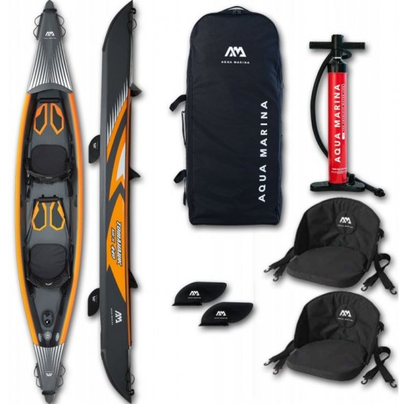 φουσκωτό kayak tomahawk 2 θέσεις aqua marina set