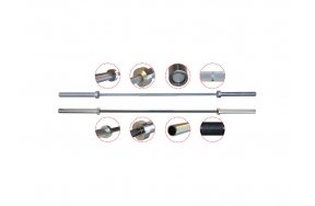 Μπάρα ολυμπιακού τύπου Φ50 180cm 80031 Amila