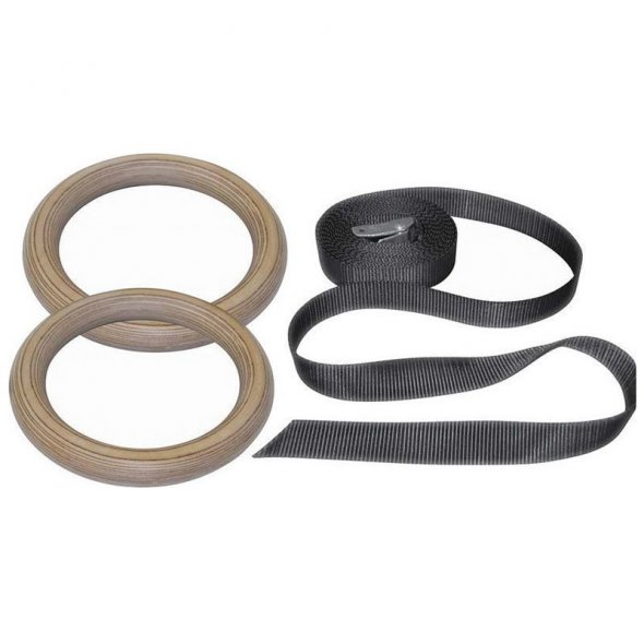 Ξύλινοι Κρίκοι Ενόργανης Γυμναστικής 84762 AMILA