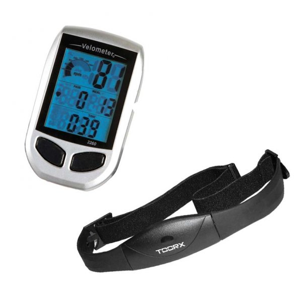 κονσόλα + ζώνη παλμών για spin bike srx-7500 toorx 