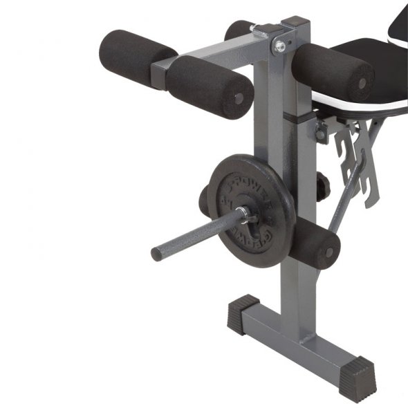 εκτάσεις ποδιών σε πάγκο γυμναστικής toorx wbx 60