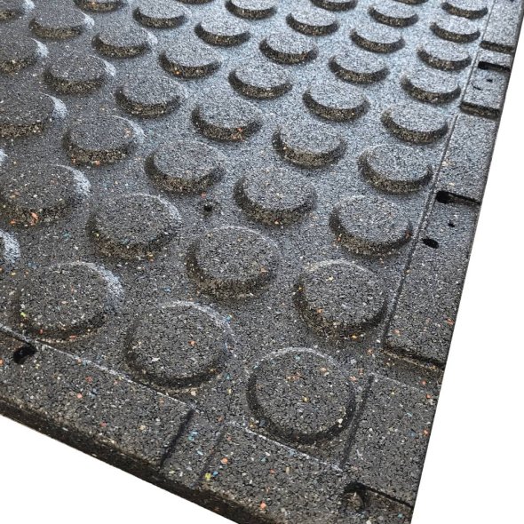 ΔΑΠΕΔΟ (CY-1501) Black+White 15% 1x1x0,2m ΓΥΜΝΑΣΤΗΡΙΟΥ