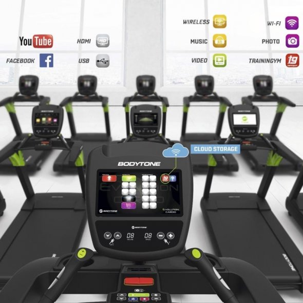 επαγγελματικός διάδρομος bodytone evo t1