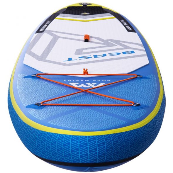 φουσκωτό sup beast aqua marina όλο το sup από μπροστά προς τα πίσω