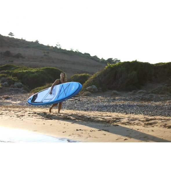 φουσκωτό sup triton aqua marina μεταφορά με χειρολαβή