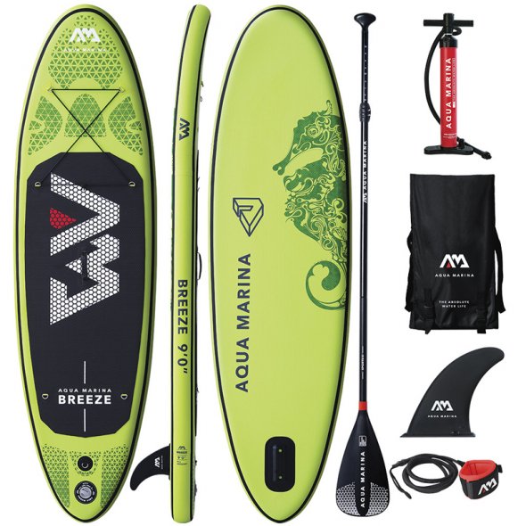 φουσκωτό sup breeze aqua marina όλο το σετ