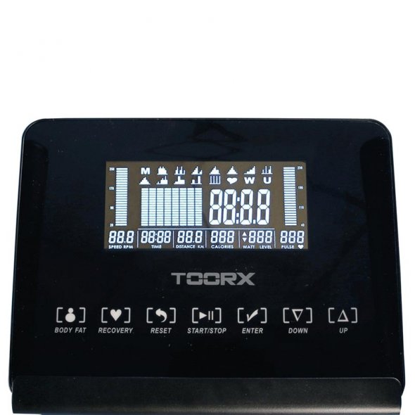 Στατικό Ποδήλατο Toorx BRX-3000 κονσόλα