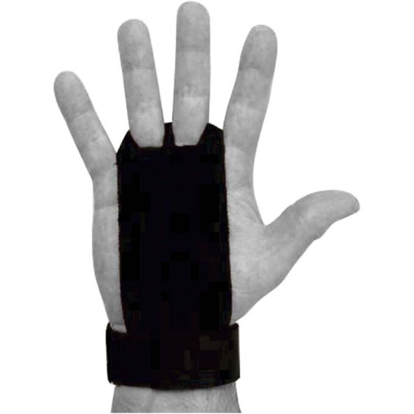 γάντια crossfit 2 grips holes μαύρο 83289 amila σε χέρι